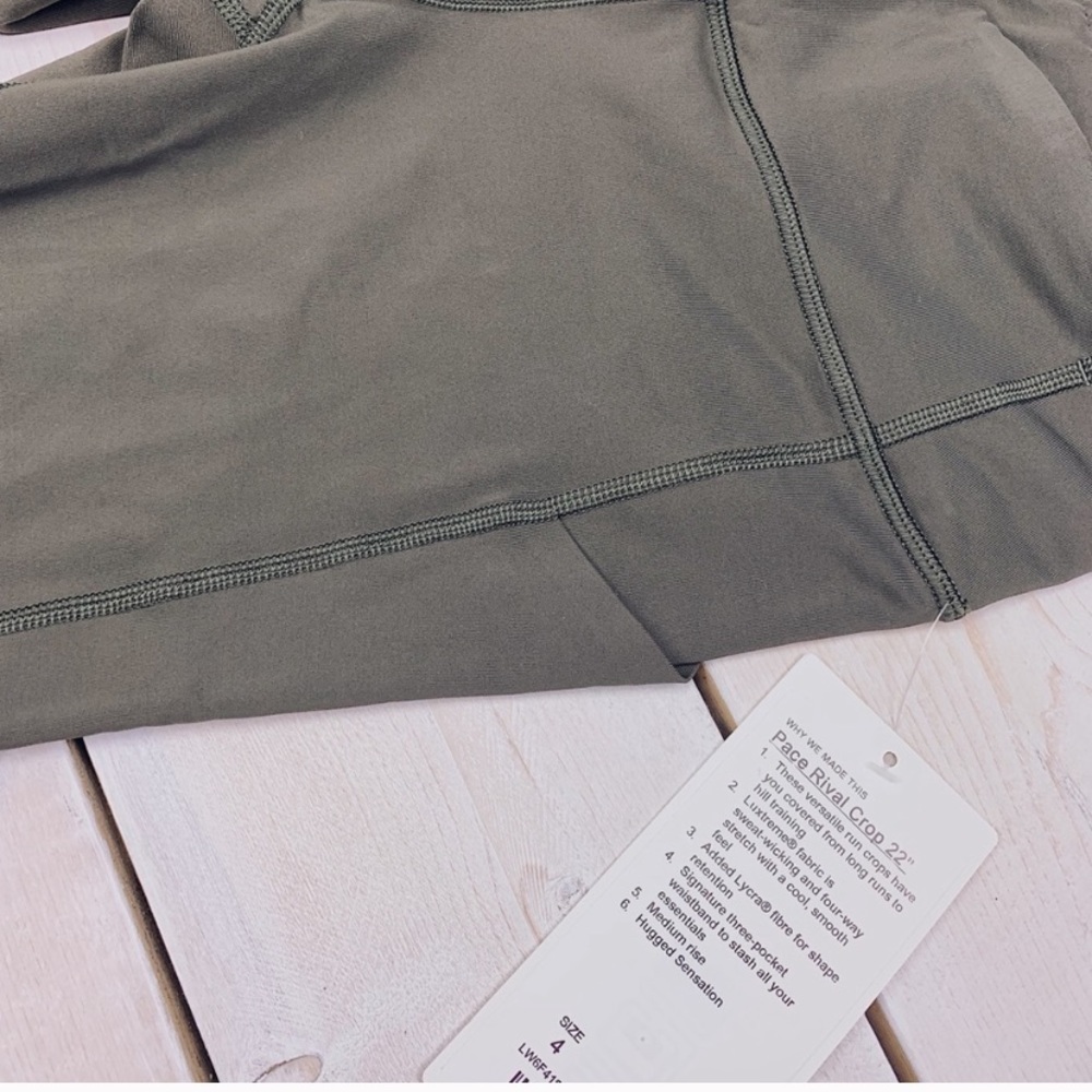 Lululemon Pace Rival Crop - Picture 3 of 4